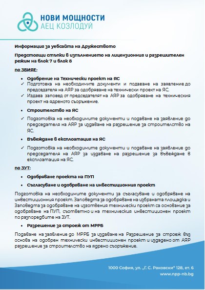 Лицензионен и разрешителен режим - предстоящи стъпки